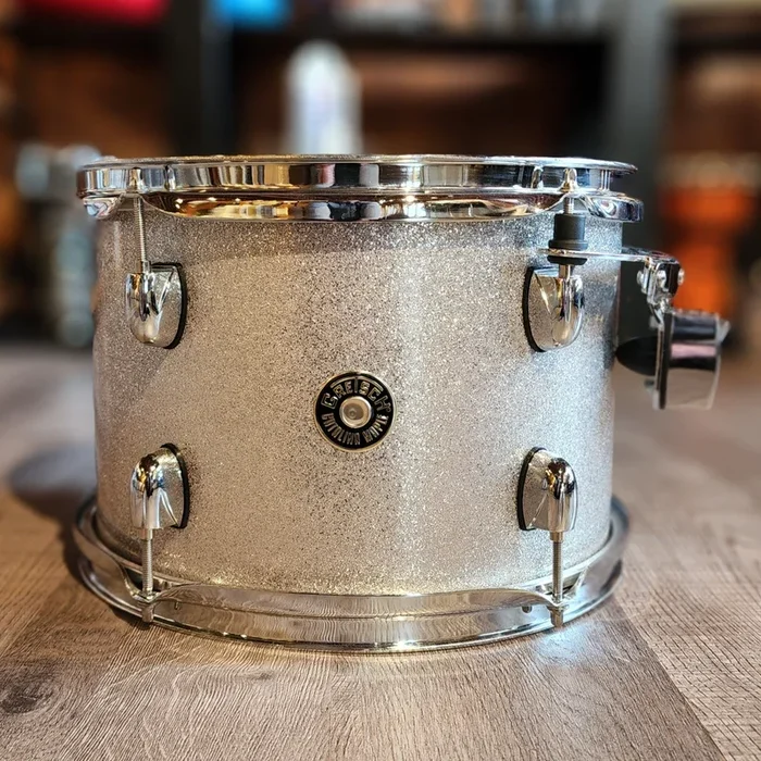 Used Gretsch Catalina Maple Tom 12×8 Silver Sparkle