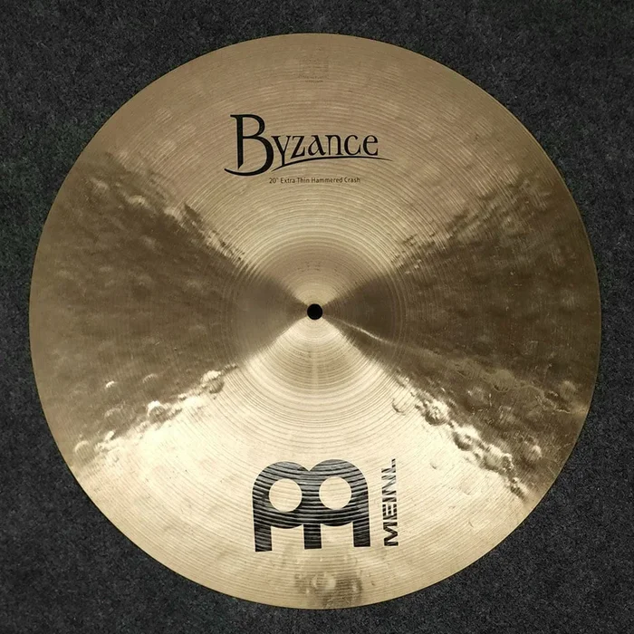 Used Meinl Byzance Extra Thin Hammered Crash Cymbal 20″ – Very Good
