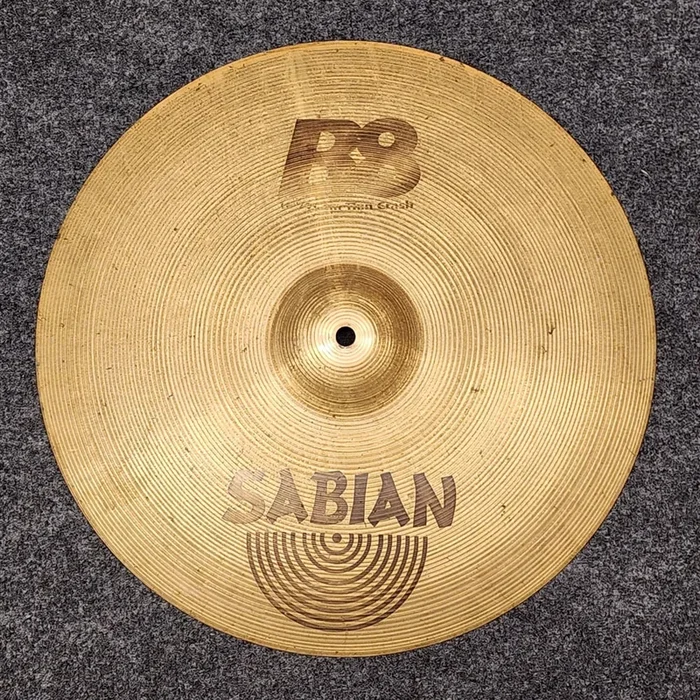 Used Sabian B8 Thin Crash Cymbal 16″