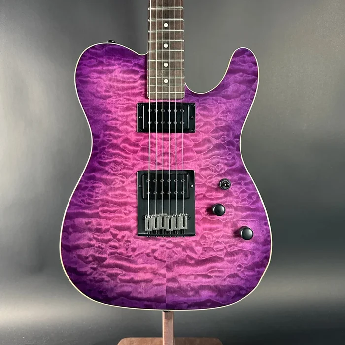 Used Schecter PT Pro Trans Purple Burst TSU22734