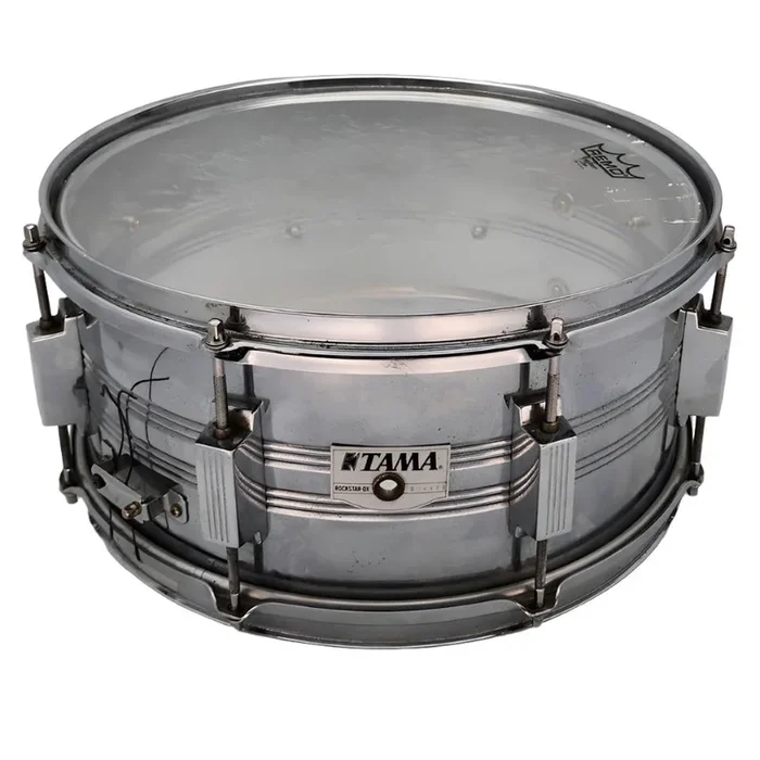 Used Tama Rockstar Steel Snare Drum 14×6.5 – Fair
