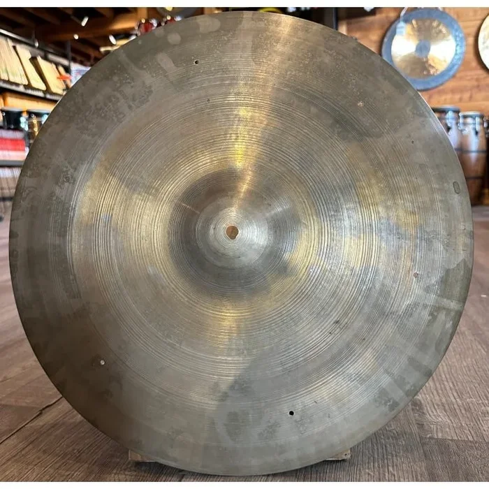 Used Vintage Zildjian Crash/Ride Cymbal 18″ Drilled for Rivets