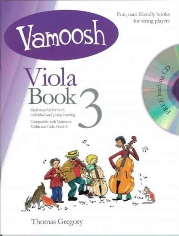 Vamoosh Viola Book 3 with CD