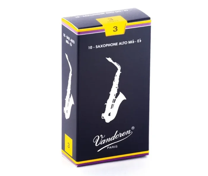 Vandoren #3 Alto Saxophone Reeds – 10 Pack