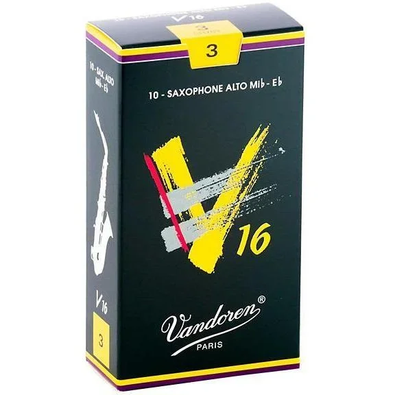 Vandoren Alto Sax 10-Pack V16 Reeds 3.0