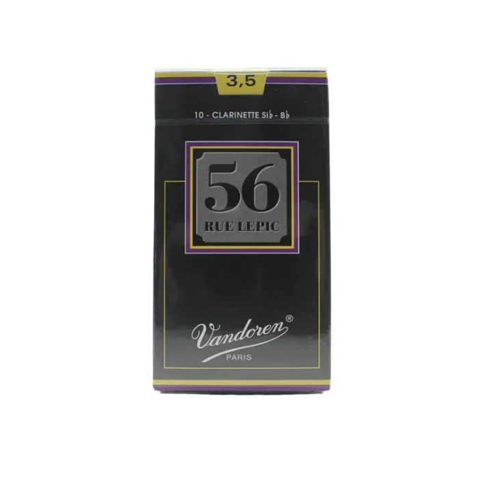 Vandoren CR5035 #3.5 Rue Lepic Clarinet Reeds – Box of 10