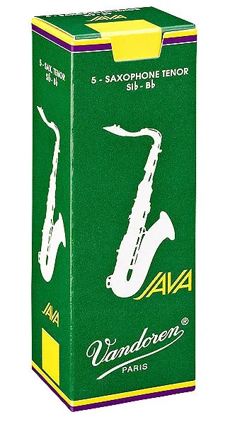 VANDOREN Java Tenor Sax Reeds – 5-Pack of 3.0 Strength