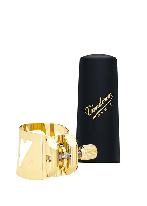 Vandoren Optimum Tenor Saxophone Ligature – Gold Finish