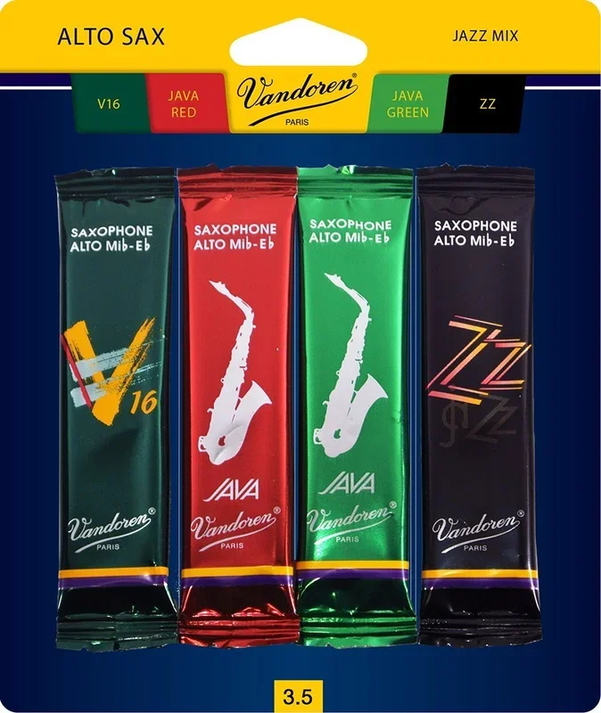 Vandoren SRMIXA35 Alto Sax Jazz Reed Mix Card