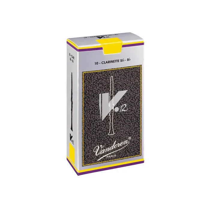 Vandoren V12 Bb Clarinet Reeds – Box of 10