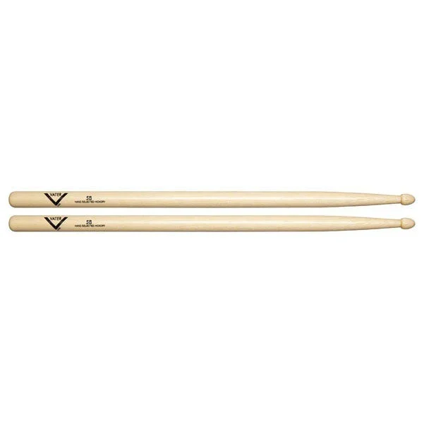 Vater VH5BW Wooden Tip Drum Sticks – 5B