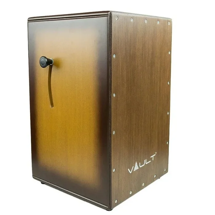 Vault Beatbox Birch Wood Cajon with Adjustable Snare with 3 Year Warranty