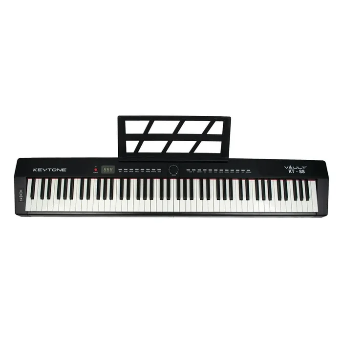 Vault KT-88 Keytone Touch Sensitive 88 Key Portable Digital Piano