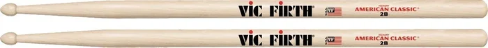 Vic Firth – 2B Wood Tip Sticks