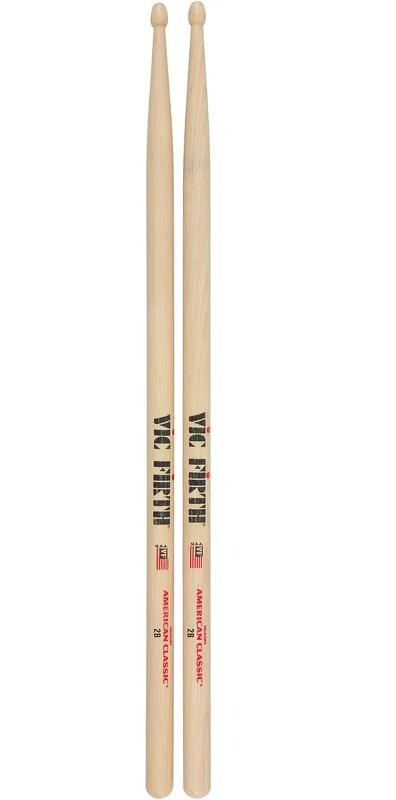 Vic Firth American Classic Drumsticks 2B – Wood Tip