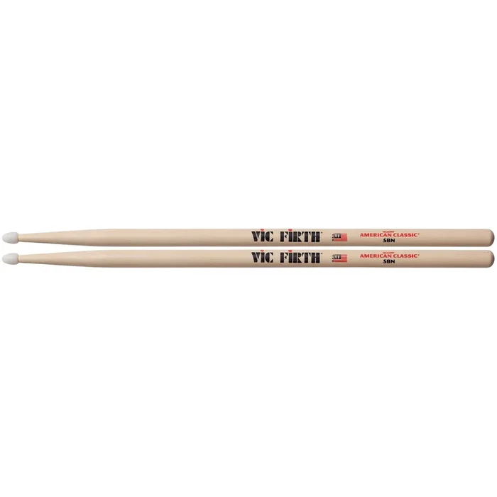 Vic Firth American Classic Drumsticks – 5B – Nylon Tip (1 Pair)