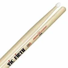 Vic Firth American Classic Drumsticks – 7A – Nylon Tip