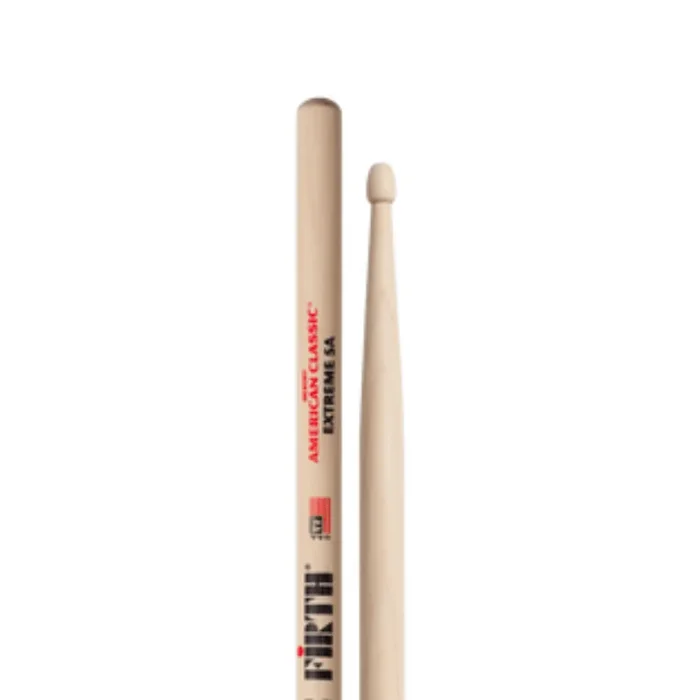 Vic Firth American Classic Extreme 5A Hickory Drumsticks (Wood Tip)