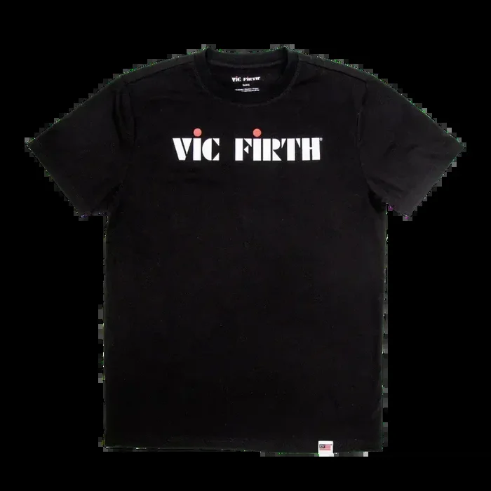 Vic Firth Black Logo Tee | M