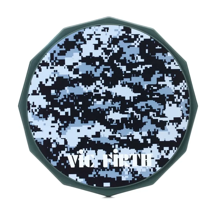 Vic Firth VXPPDC12″ Single Sided Practice Pad – Digital Camo