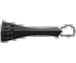 Viola Tailpiece – Hill Model Ebony with Adjusters 125mm