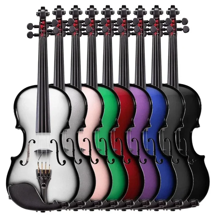 Violín eléctrico acústico compuesto de carbono Glasser AEX