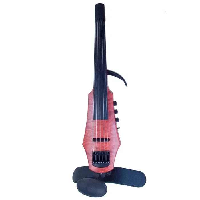 Violín eléctrico NS Design CR5 de 5 cuerdas, tapa de arce acolchada