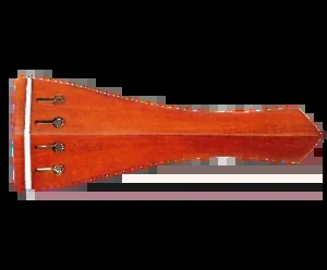 Violin Tailpiece – Hill Style Boxwood with White Fret