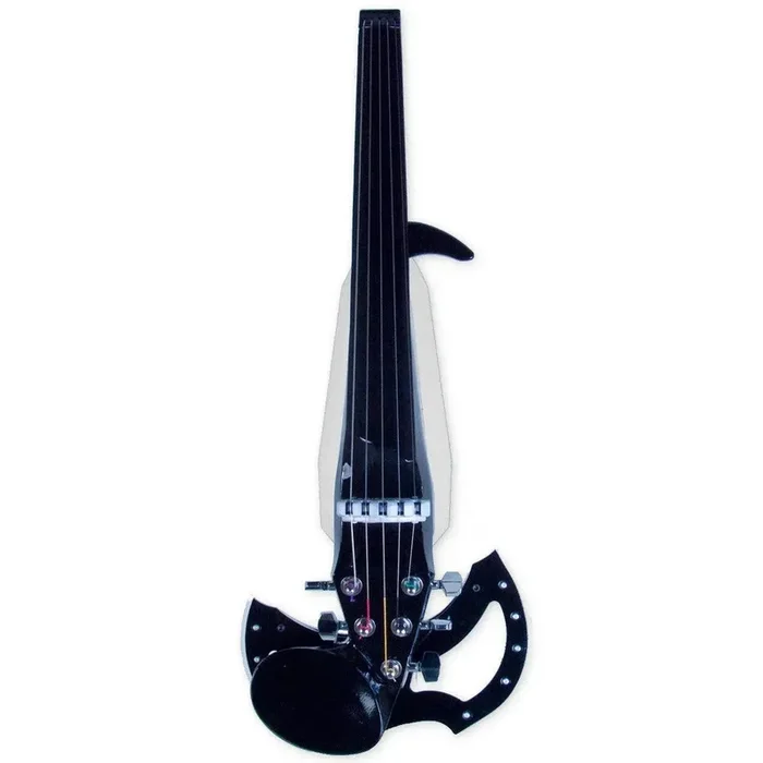 Violon électrique 5 cordes à éclairage LED 3Dvarius Prism, noir