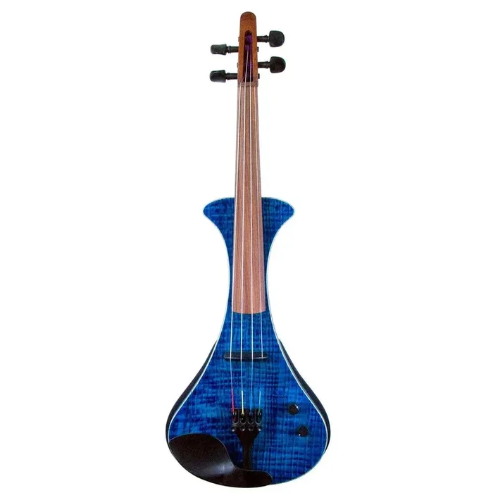 Violon électrique Aurora WS 4 cordes, finition Blue Aqua Transparent