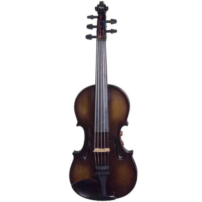Violon Realist RV5PeBA Pro Ac-El avec finition Instant Active, Trans Black et chevilles Wittner Finetune