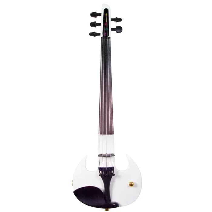 Violons en bois Stingray Pro 5, blanc nacré arctique