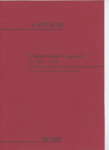 Vivaldi, A.: Concerto in d minor T.82 (violin & piano)