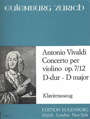 Vivaldi, A.: Concerto in D Op.7 No.12 (violin & piano)