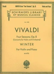 Vivaldi, A. (Klopcic): ”Winter” – Four Seasons, Op.8 (violin, and piano accompaniment)