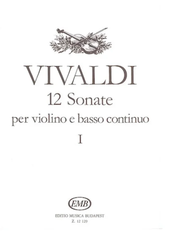 Vivaldi, Antonio: 12 Sonate Vol.1 (violin & piano)