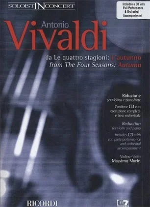 Vivaldi, Antonio: Autumn from The Four Seasons (violin & piano or CD)