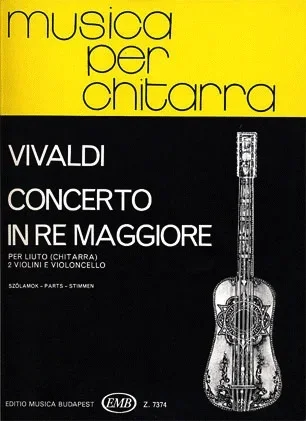 Vivaldi, Antonio: Concerto in D Major RV93 (guitar, 2 violins, cello)