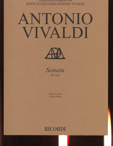 Vivaldi, Antonio: Sonata RV 810 for violin and basso continuo