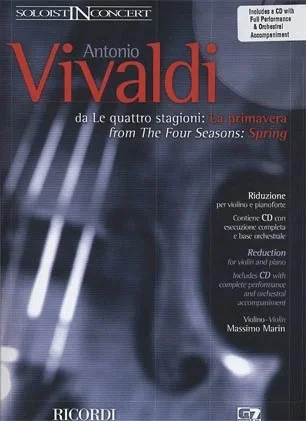 Vivaldi, Antonio: Spring from The Four Seasons (violin & piano or CD)