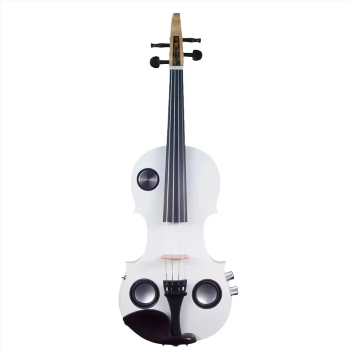 Volta Violinatron V4-R 4-string hybrid violin with built-in speakers & reverb, 3/4-size