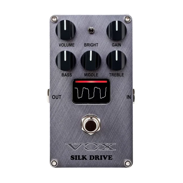 Vox Silk Drive – Valve Distortion Pedal Silver