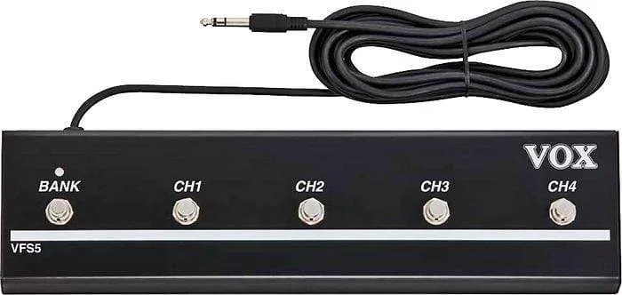 Vox VT Series 5 Button Footswitch for Valvetronix