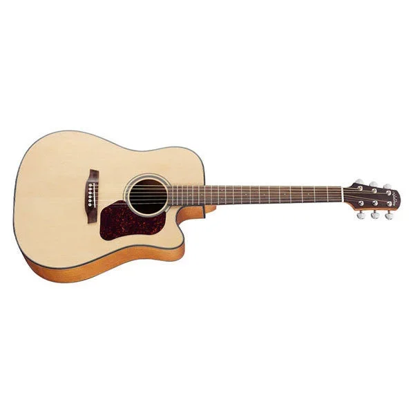 Walden D550CE/G Acoustic Electric Guitar Dreadnought Cutaway – Natural