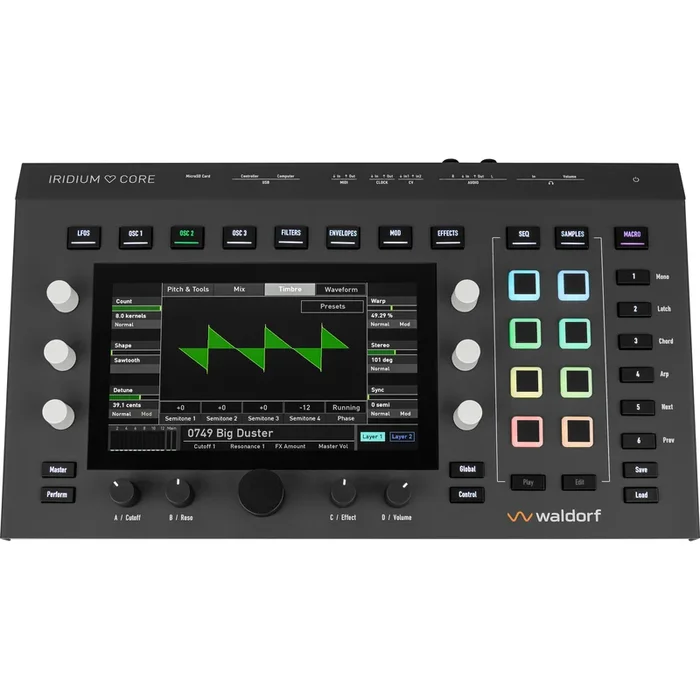 Waldorf Iridium Core Digital Polyphonic Desktop Synthesizer