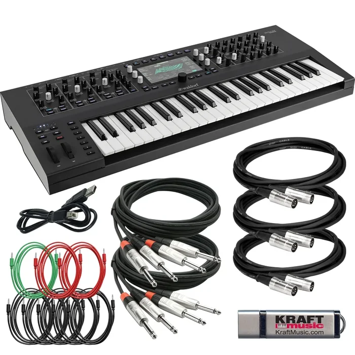 Waldorf Iridium Keyboard Digital Polyphonic Synthesizer CABLE KIT