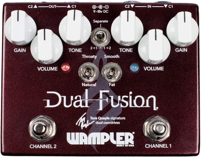 Wampler Pedals Tom Quayle Dual Fusion Overdrive Pedal