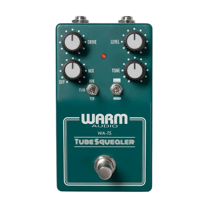 Warm Audio WA-TS Pedal de Efectos Tube Squealer Dual Overdrive – Verde Vintage