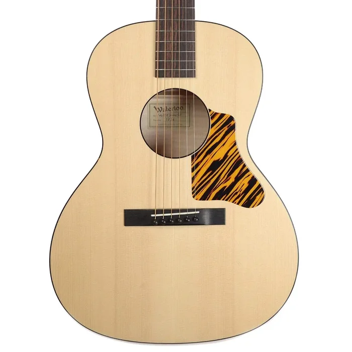 Waterloo WL-14 X Scissortail Acoustic Natural w/X-Bracing, Truss Rod, & Binding