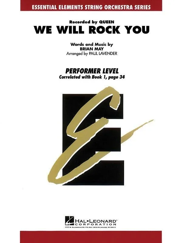 We Will Rock You (arr. Lavender) for String Orchestra